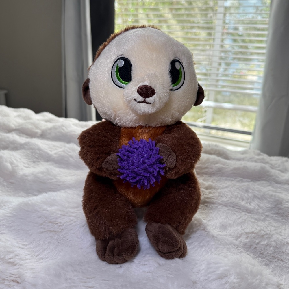Fiesta Brown and White Otter Plush Toy
